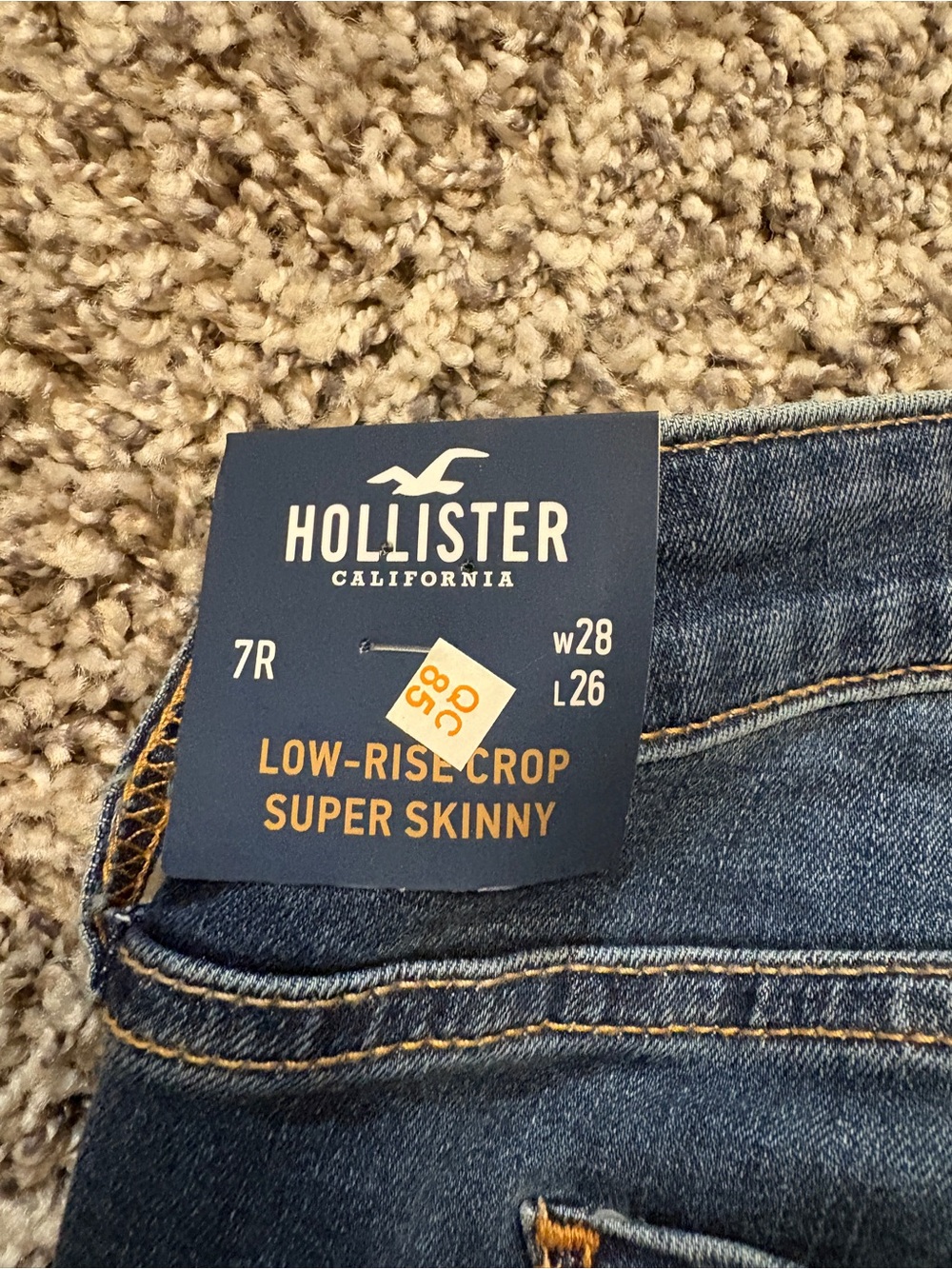 HOLLISTER low rise womens jeans - Picture 4 of 5